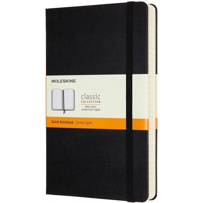 Блокнот MOLESKINE Classic Expended Large, пунктир, чёрный QP066EXP