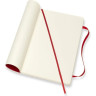 Блокнот MOLESKINE Classic Soft Large, нелинованный, красный QP618F2